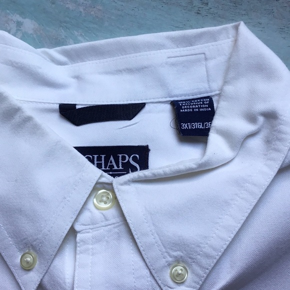 Chaps Big & Tall Button Down Shirts Bundle of 2 - Picture 4 of 4